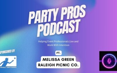 Party Pros Podcast – Melissa Green of Raleigh Picnic Co